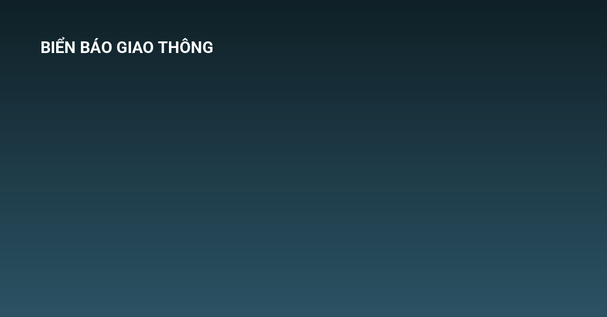 biển báo giao thông điện tử đa sắc